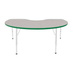 Mahar Creative Colors Kidney Activity Table with Adjustable Height 72