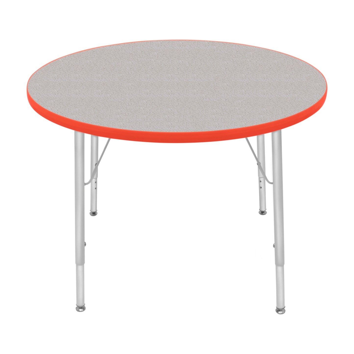 Special Sale - Mahar Creative Colors Round Activity Table with Heavy Duty Laminate Top 36" Dia x 21" - 30" H (MHR-SUR-TABLE-36RN)