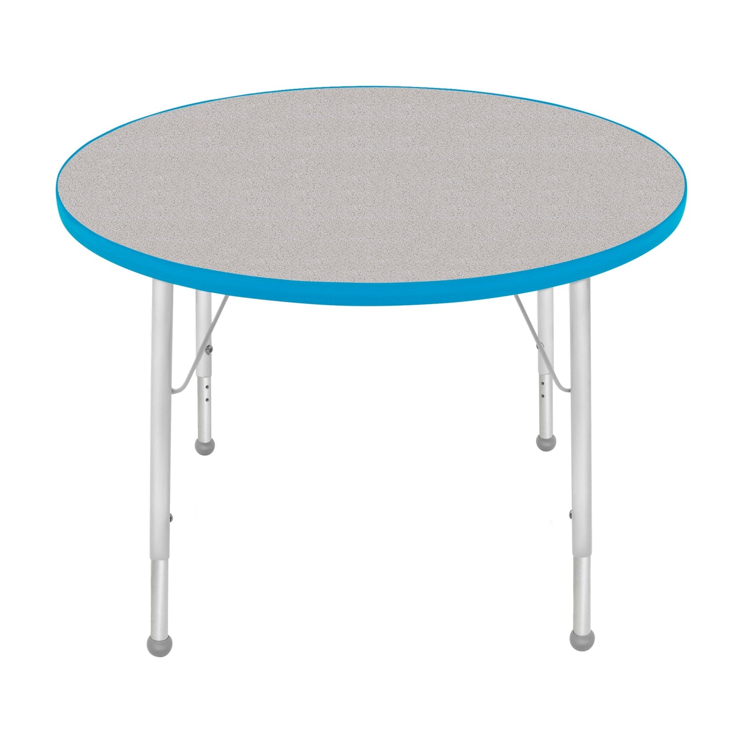Special Sale - Mahar Creative Colors Round Activity Table with Heavy Duty Laminate Top 36" Dia x 21" - 30" H (MHR-SUR-TABLE-36RN)