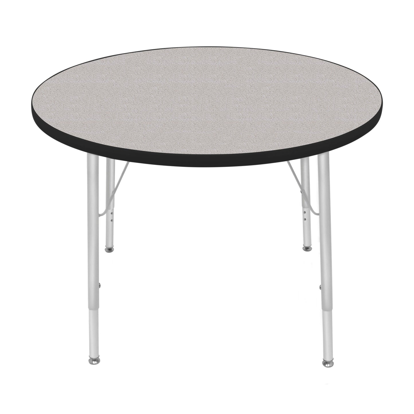 Special Sale - Mahar Creative Colors Round Activity Table with Heavy Duty Laminate Top 36" Dia x 21" - 30" H (MHR-SUR-TABLE-36RN)