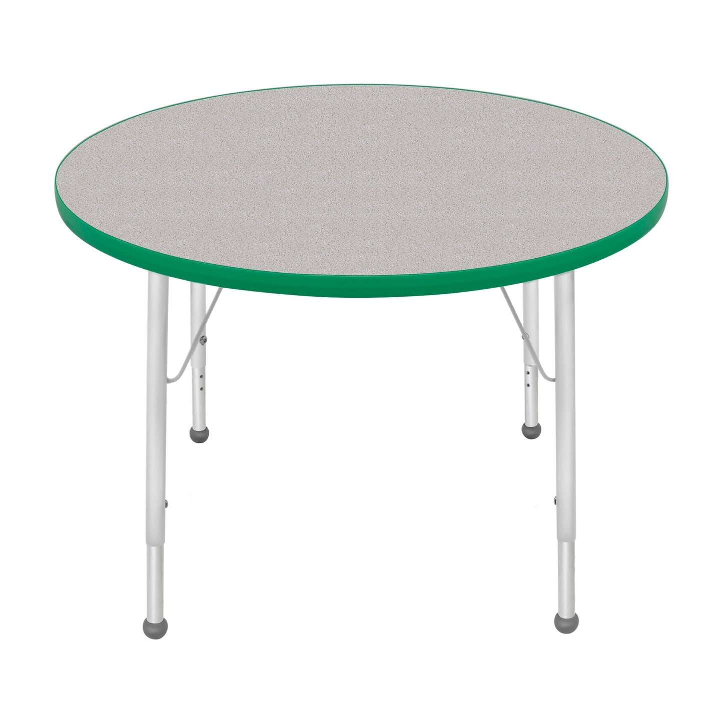 Special Sale - Mahar Creative Colors Round Activity Table with Heavy Duty Laminate Top 36" Dia x 21" - 30" H (MHR-SUR-TABLE-36RN)