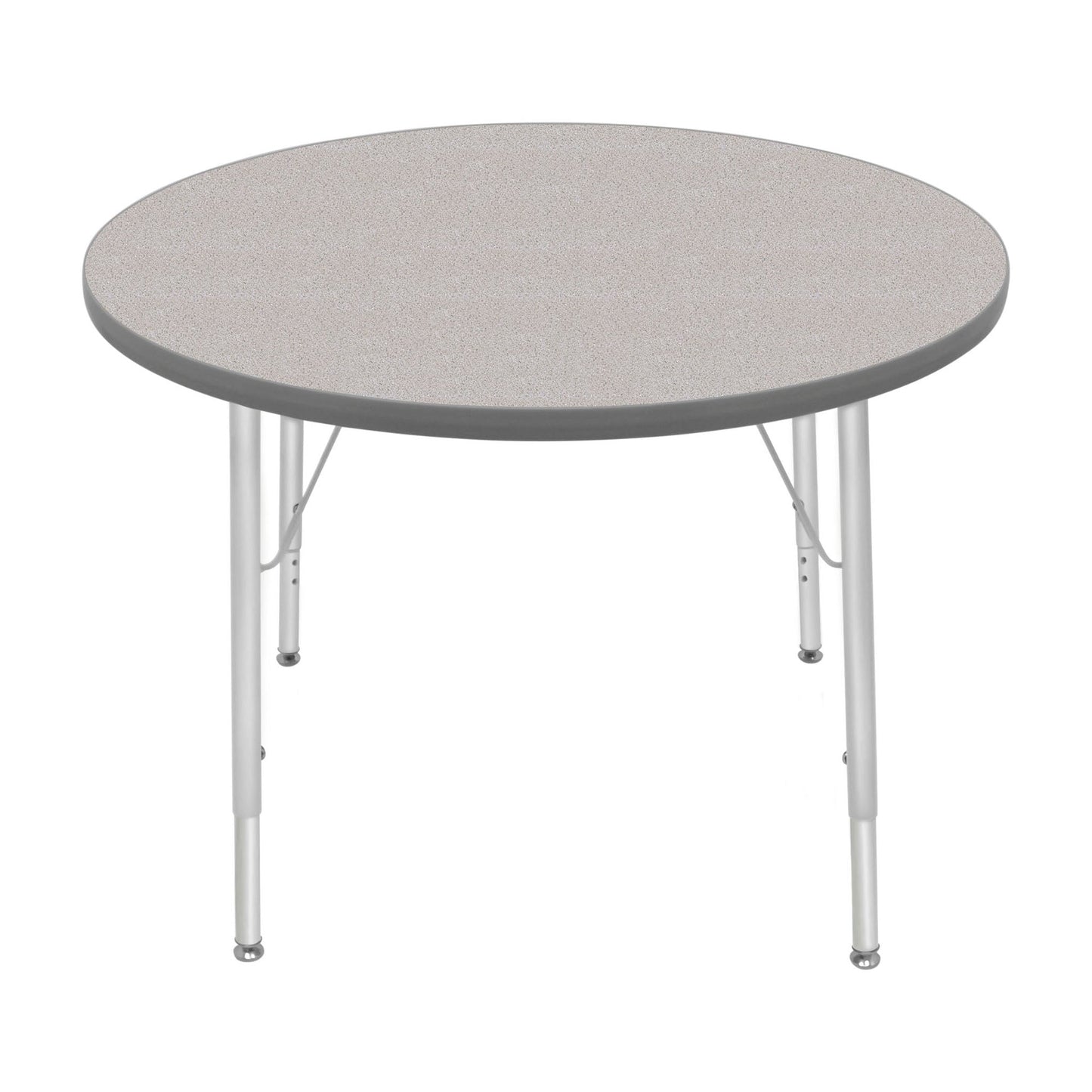 Special Sale - Mahar Creative Colors Round Activity Table with Heavy Duty Laminate Top 36" Dia x 21" - 30" H (MHR-SUR-TABLE-36RN)