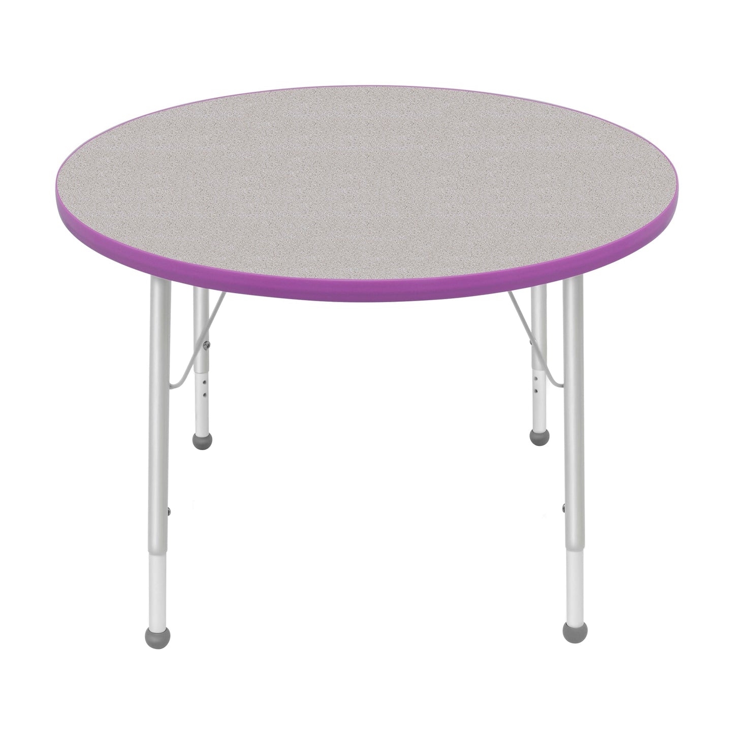 Special Sale - Mahar Creative Colors Round Activity Table with Heavy Duty Laminate Top 36" Dia x 21" - 30" H (MHR-SUR-TABLE-36RN)