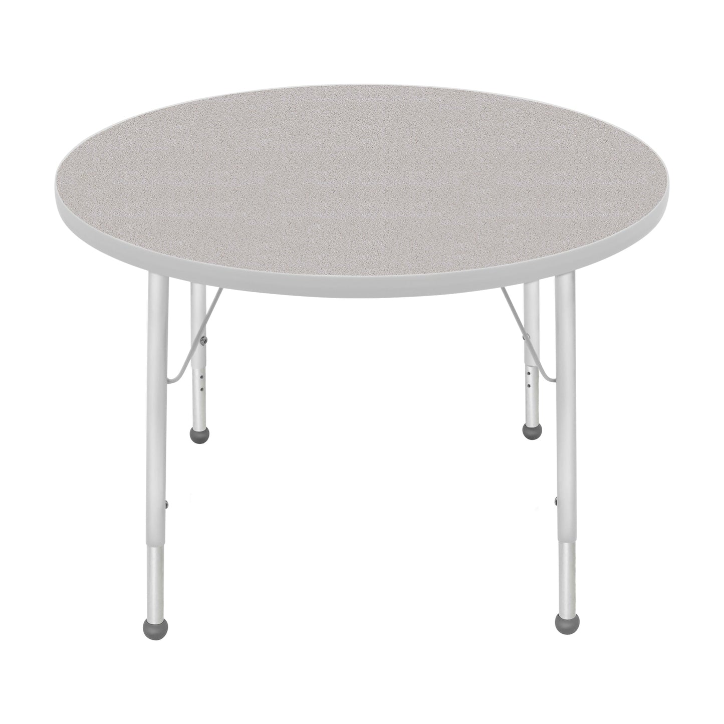 Special Sale - Mahar Creative Colors Round Activity Table with Heavy Duty Laminate Top 36" Dia x 21" - 30" H (MHR-SUR-TABLE-36RN)