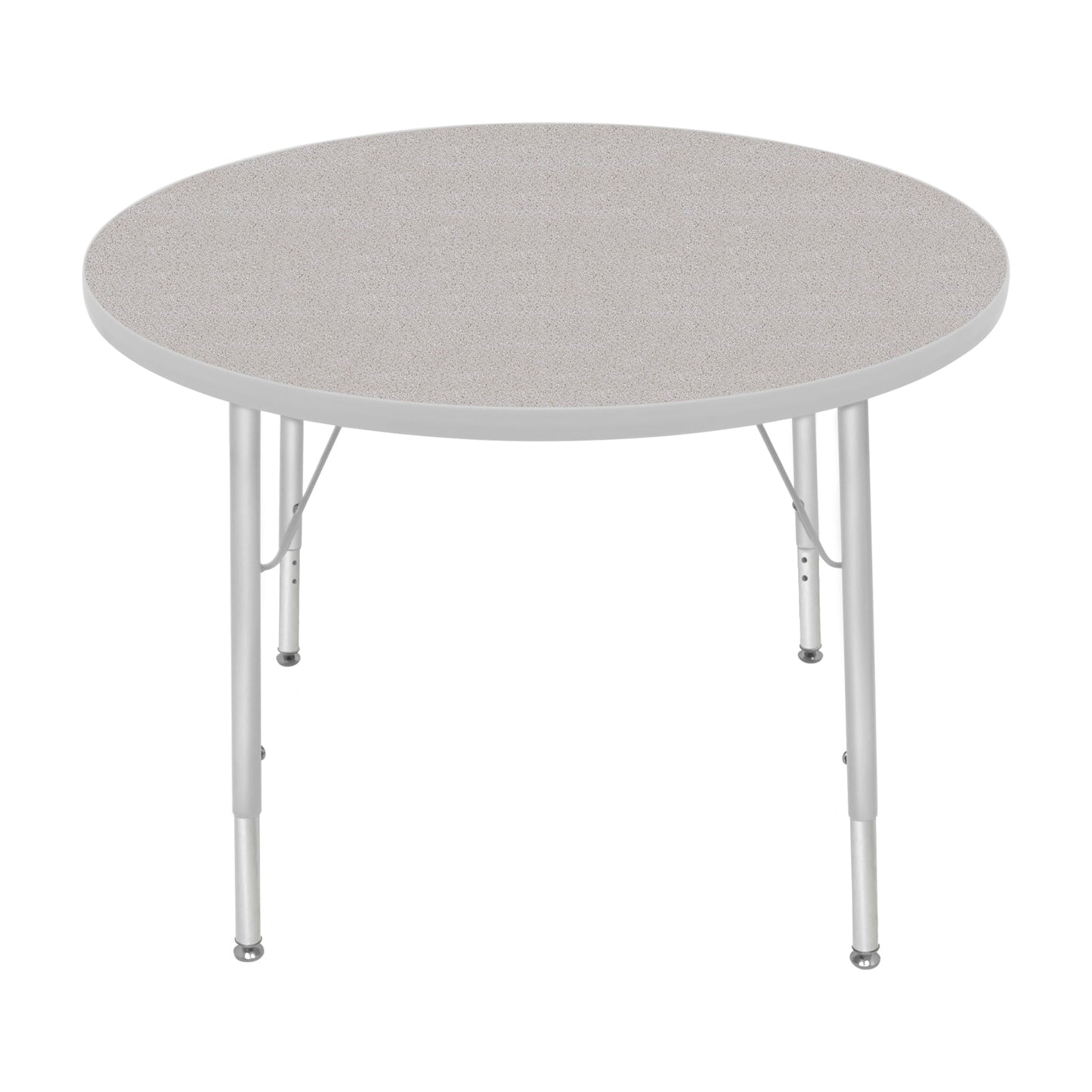 Special Sale - Mahar Creative Colors Round Activity Table with Heavy Duty Laminate Top 36" Dia x 21" - 30" H (MHR-SUR-TABLE-36RN)
