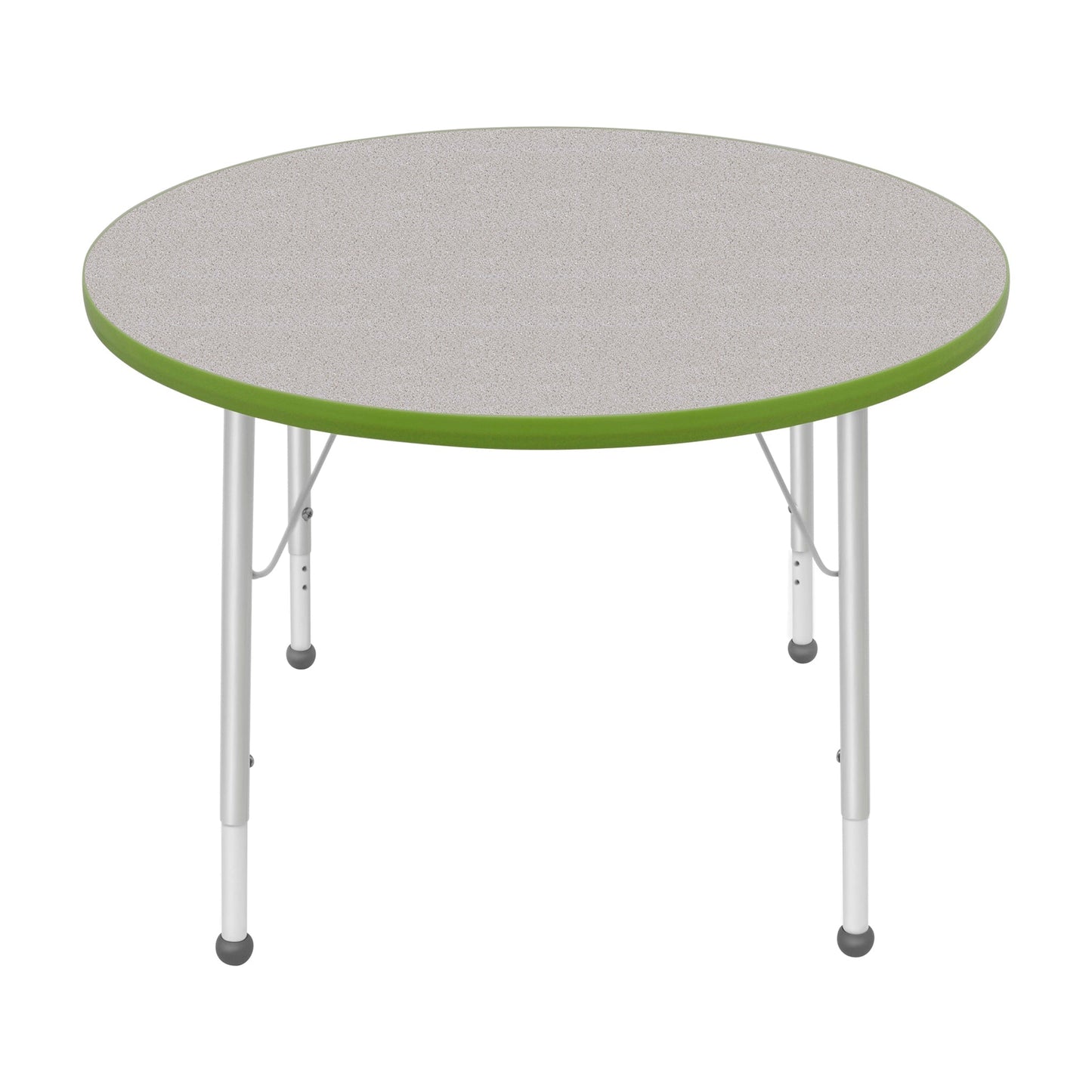 Special Sale - Mahar Creative Colors Round Activity Table with Heavy Duty Laminate Top 36" Dia x 21" - 30" H (MHR-SUR-TABLE-36RN)
