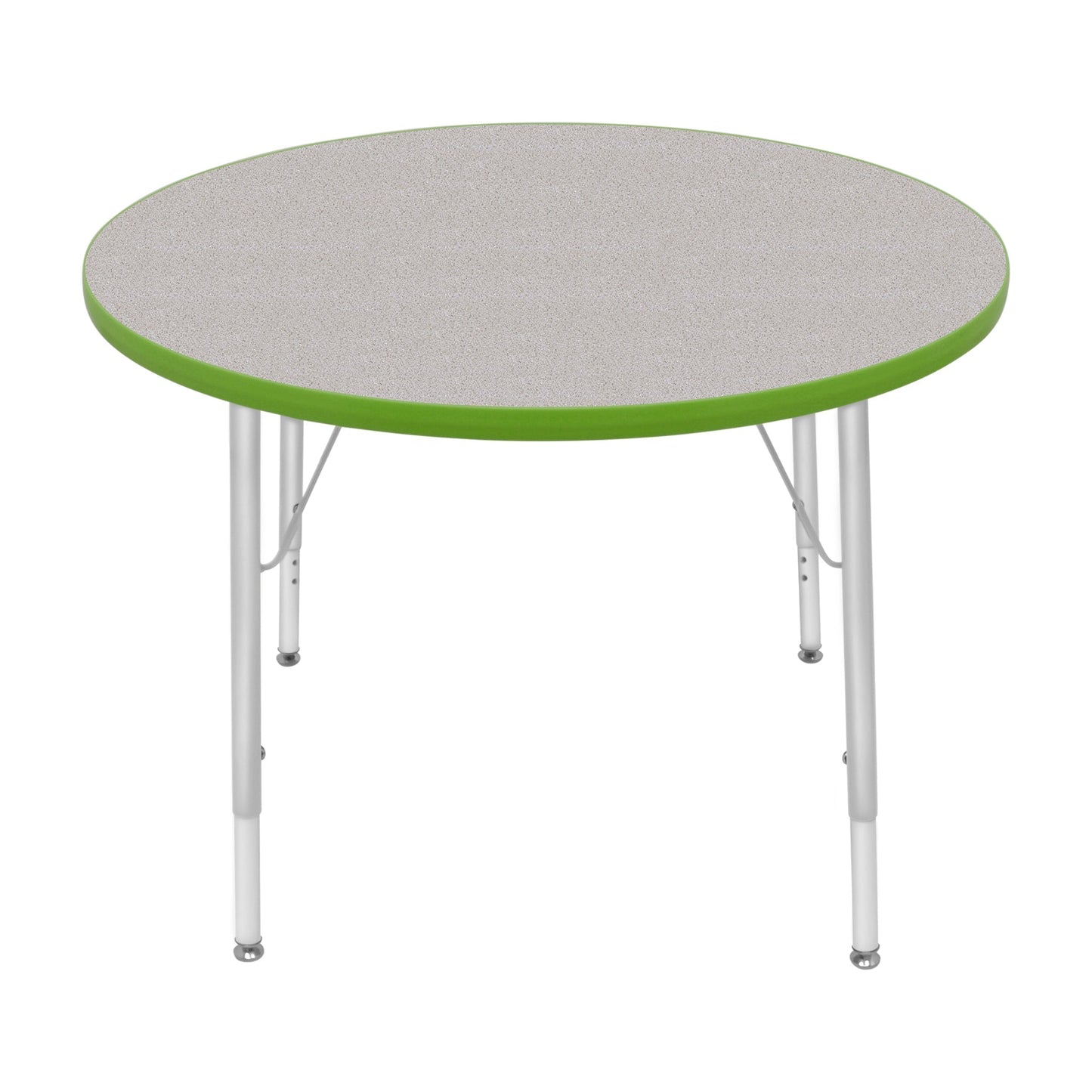 Special Sale - Mahar Creative Colors Round Activity Table with Heavy Duty Laminate Top 36" Dia x 21" - 30" H (MHR-SUR-TABLE-36RN)