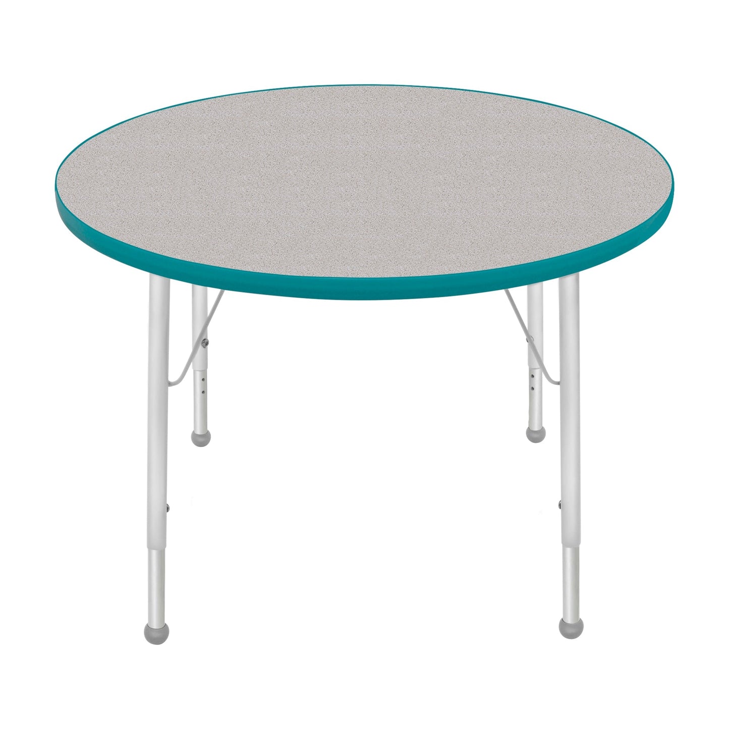 Special Sale - Mahar Creative Colors Round Activity Table with Heavy Duty Laminate Top 36" Dia x 21" - 30" H (MHR-SUR-TABLE-36RN)