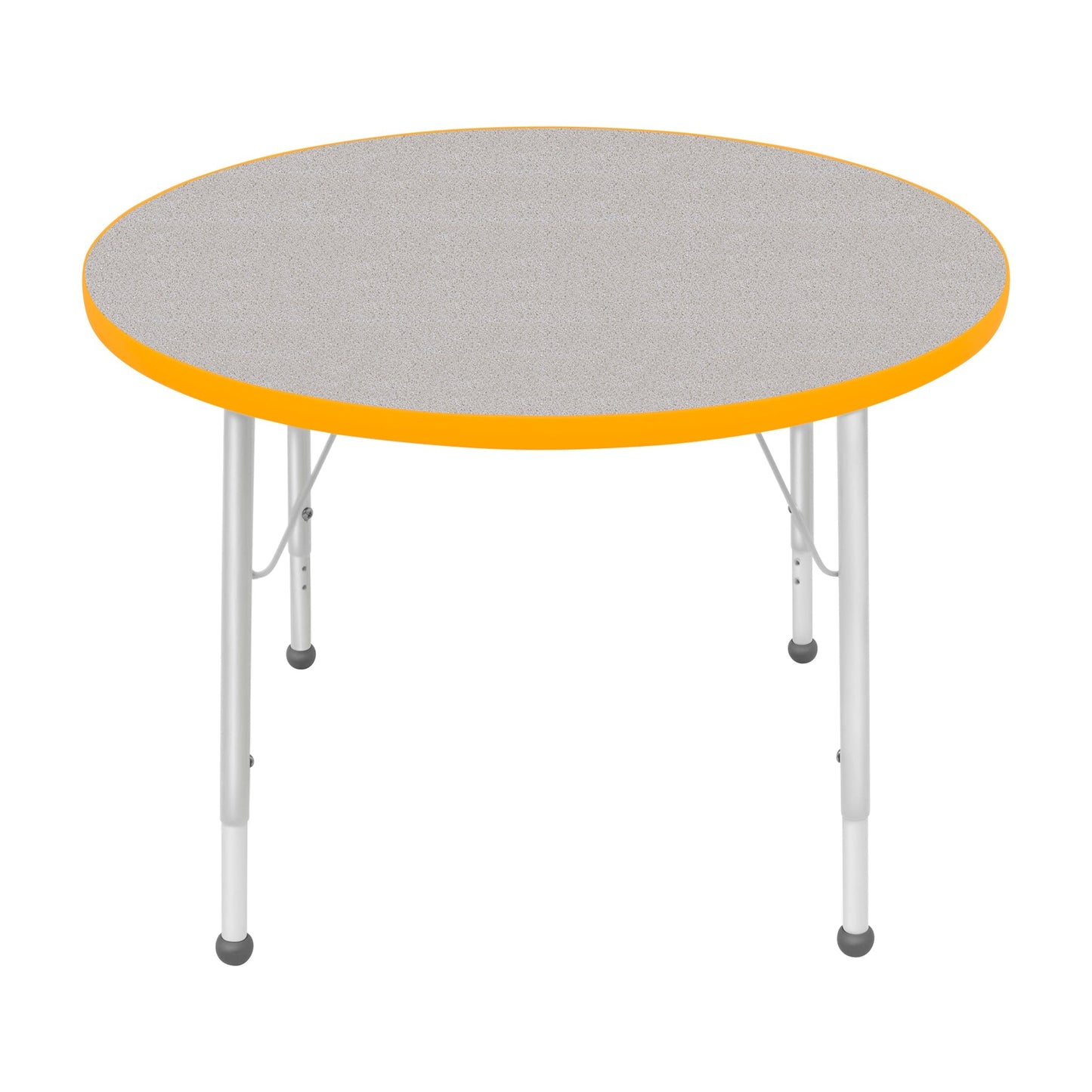 Special Sale - Mahar Creative Colors Round Activity Table with Heavy Duty Laminate Top 36" Dia x 21" - 30" H (MHR-SUR-TABLE-36RN)