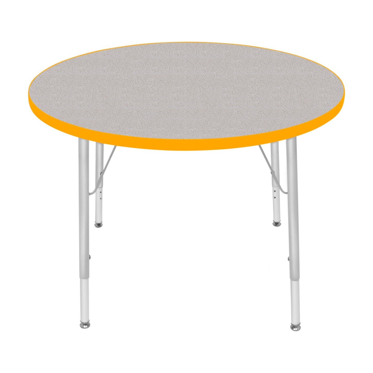 Special Sale - Mahar Creative Colors Round Activity Table with Heavy Duty Laminate Top 36" Dia x 21" - 30" H (MHR-SUR-TABLE-36RN)