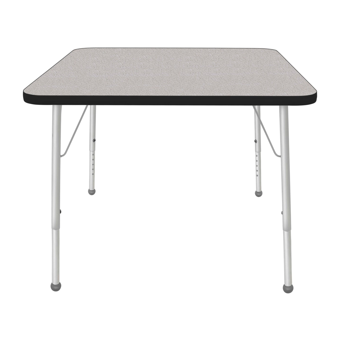 Mahar Creative Colors Square Activity Table Preschool Height Adjustable Legs 36"W x 36"D x 17" - 25"H (MHR-36SQLO)