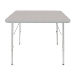Mahar Creative Colors Square Activity Table Preschool Height Adjustable Legs 36