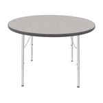Mahar Creative Colors Round Activity Table Preschool Height Adjustable Legs 42