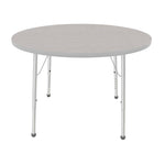 Mahar Creative Colors Round Activity Table Preschool Height Adjustable Legs 42