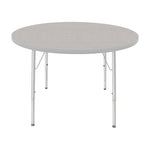 Mahar Creative Colors Round Activity Table Preschool Height Adjustable Legs 42