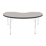 Mahar Creative Colors Kidney Activity Table Preschool Height Adjustable Legs 72