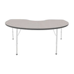 Mahar Creative Colors Kidney Activity Table Preschool Height Adjustable Legs 72