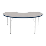 Mahar Creative Colors Kidney Activity Table Preschool Height Adjustable Legs 72