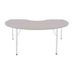 Mahar Creative Colors Kidney Activity Table Preschool Height Adjustable Legs 72
