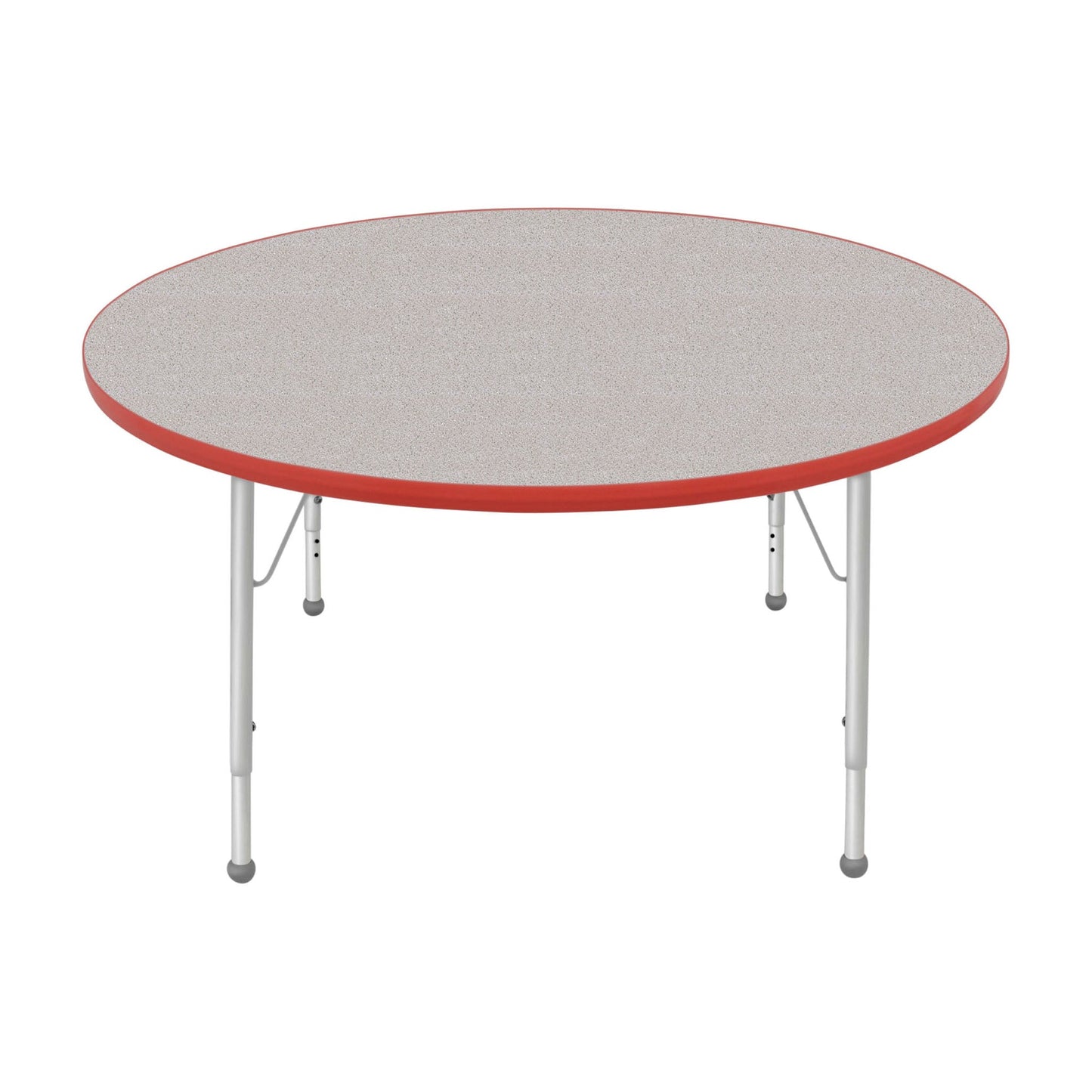 Mahar Creative Colors Round Activity Table Preschool Height Adjustable Legs 48"Dia x 17" - 25"H (MHR-48RNLO)