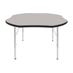 Mahar Creative Colors Shamrock Activity Table Preschool Height Adjustable Legs 48