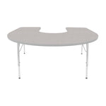 Mahar Creative Colors Horseshoe Activity Table Preschool Height Adjustable Legs 66