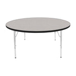 Mahar Creative Colors Large Round Activity Table Preschool Height Adjustable Legs 60
