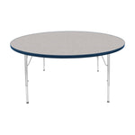 Mahar Creative Colors Large Round Activity Table Preschool Height Adjustable Legs 60