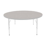 Mahar Creative Colors Large Round Activity Table Preschool Height Adjustable Legs 60