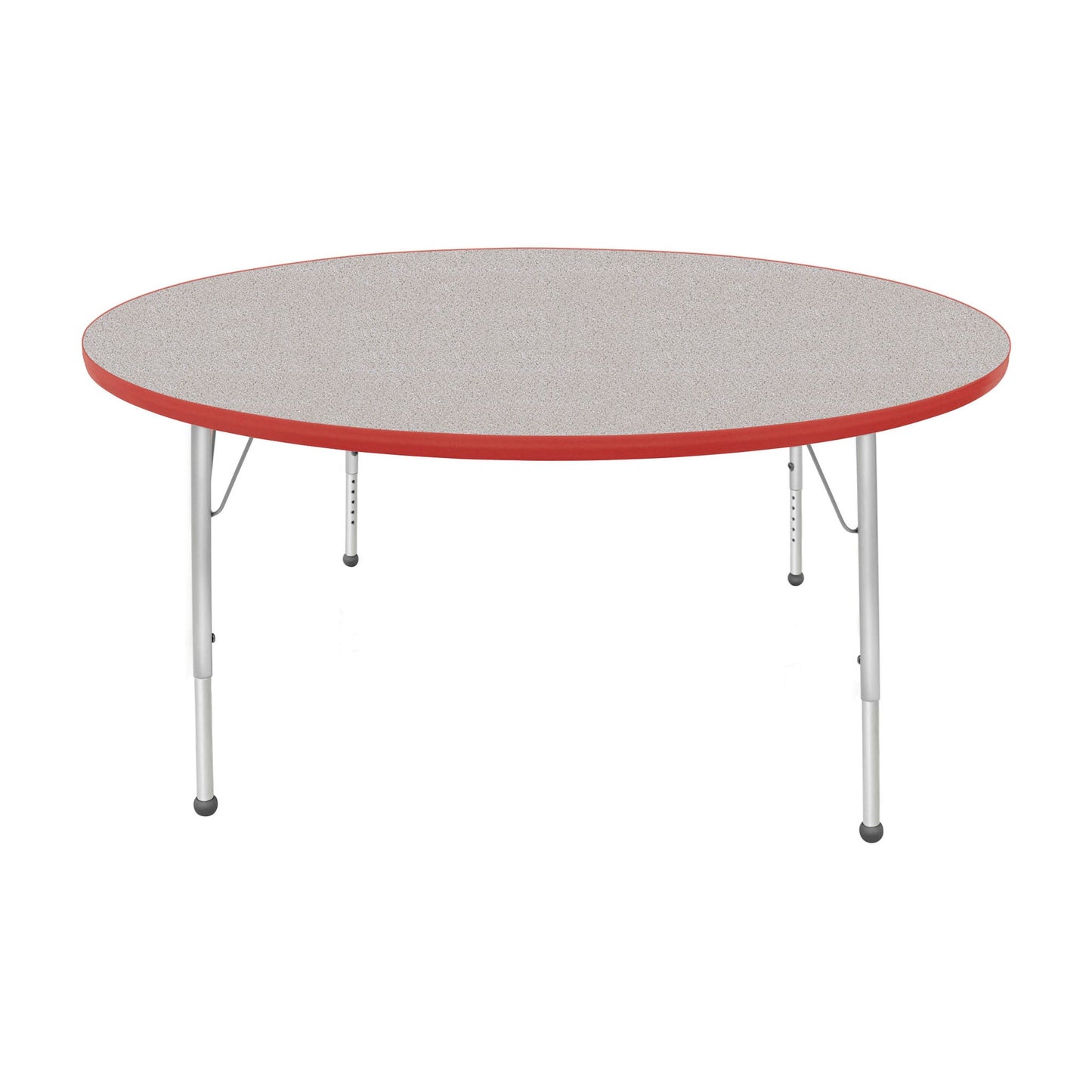 Mahar Creative Colors Large Round Activity Table Preschool Height Adjustable Legs 60" Dia x 17" - 25" H (MHR-60RNLO)
