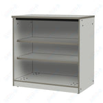 Marco Mobile Base Shelf Cabinet with 2 Adjustable Shelves No Doors - 36