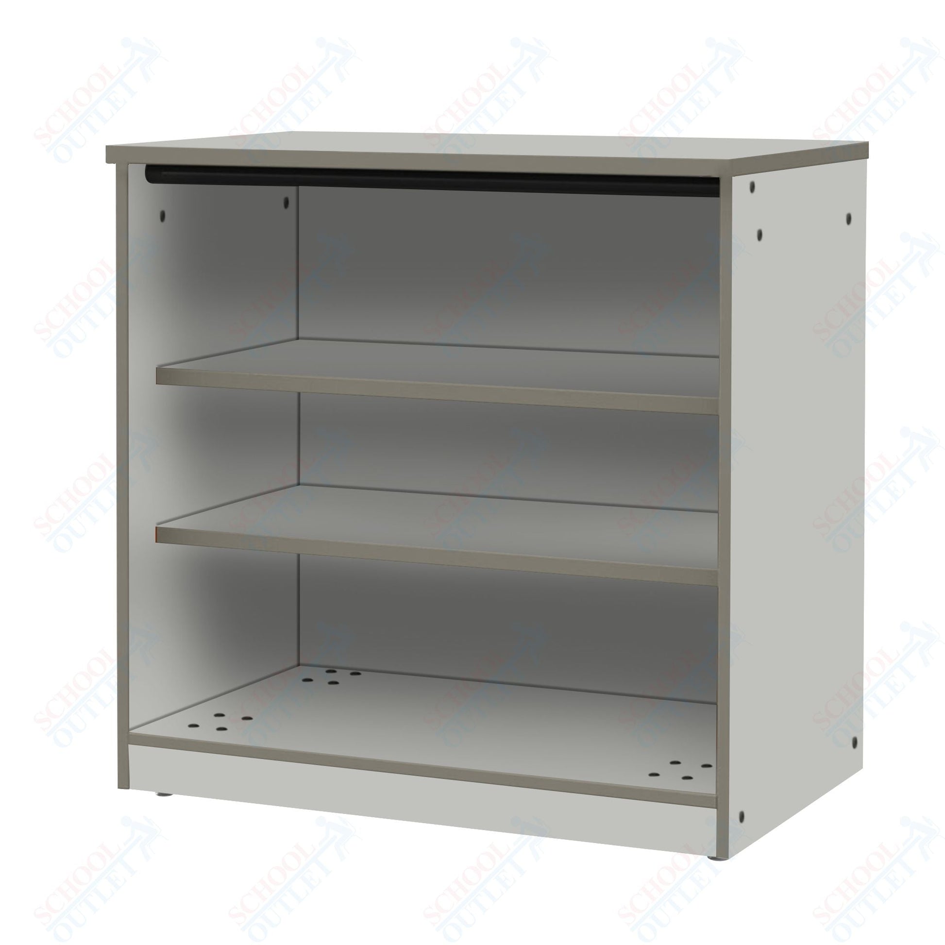 Marco Mobile Base Shelf Cabinet with 2 Adjustable Shelves No Doors - 36"H x 48"W (3300 - 48363 - 0) - SchoolOutlet