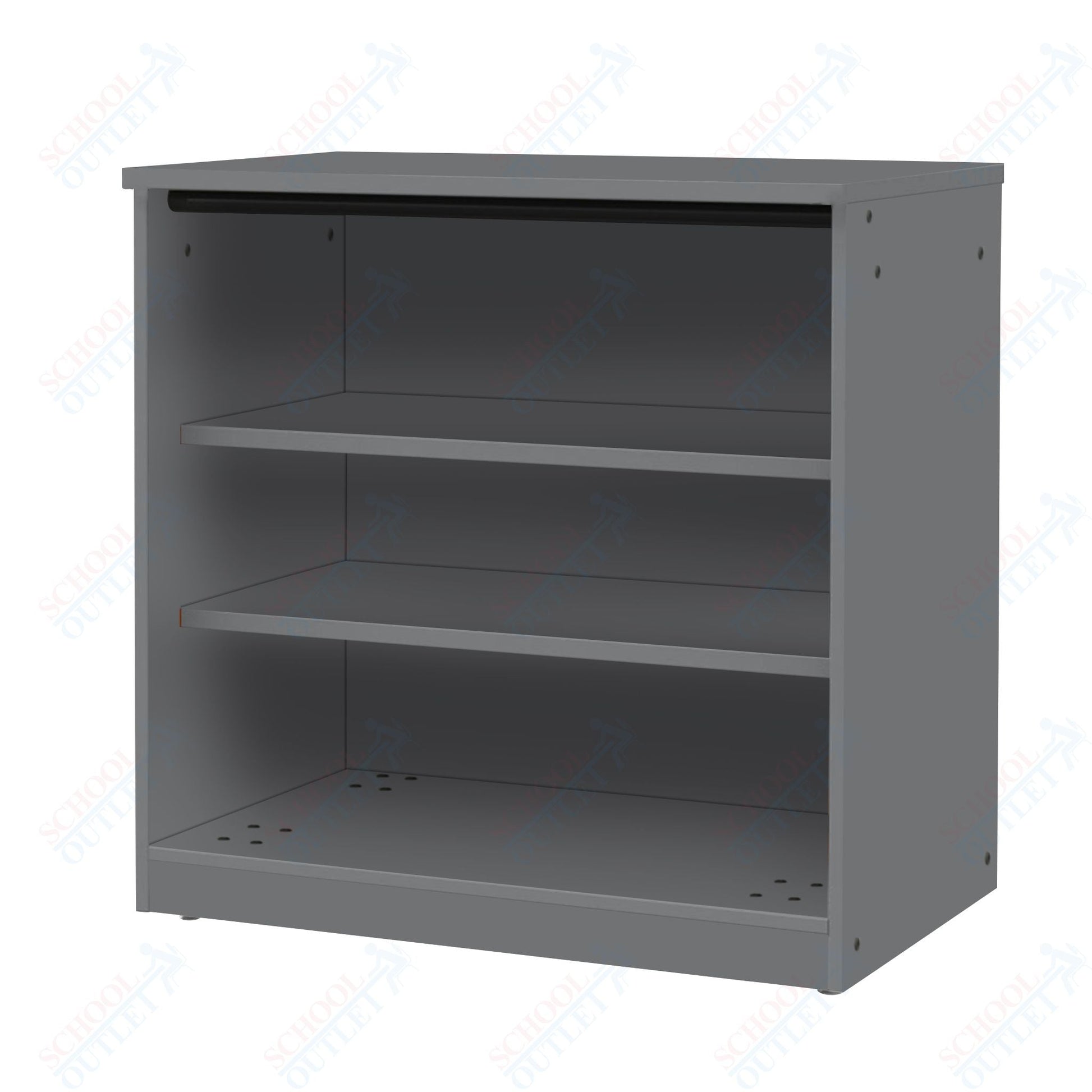 Marco Mobile Base Shelf Cabinet with 2 Adjustable Shelves No Doors - 36"H x 48"W (3300 - 48363 - 0) - SchoolOutlet