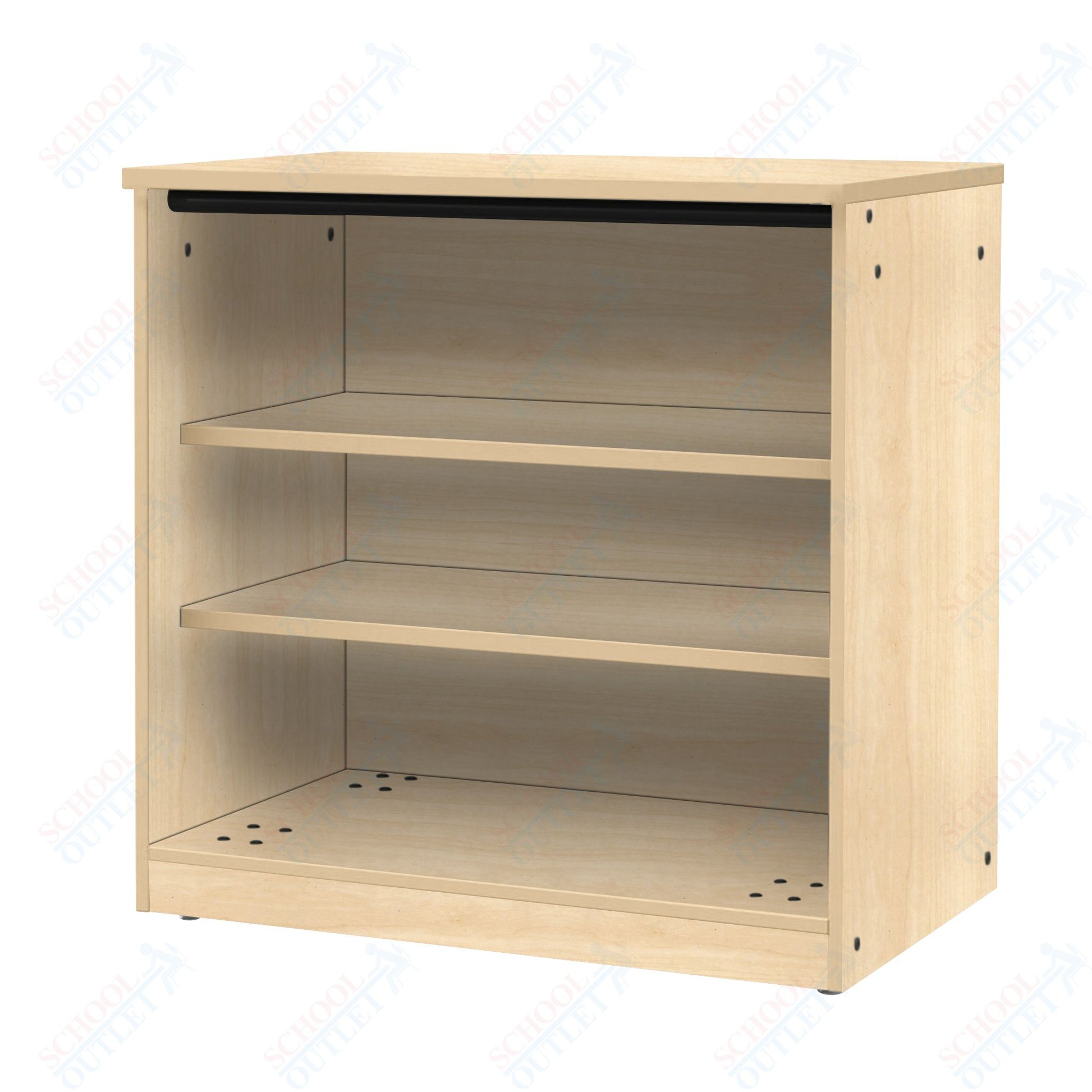 Marco Mobile Base Shelf Cabinet with 2 Adjustable Shelves No Doors - 36"H x 48"W (3300 - 48363 - 0) - SchoolOutlet