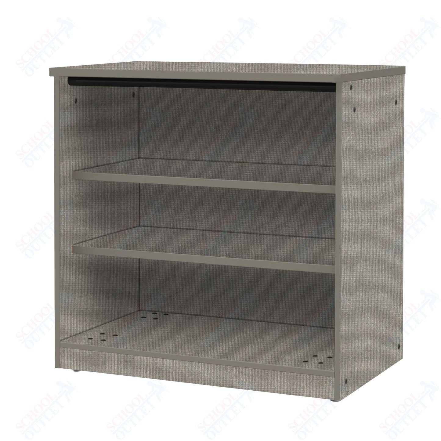 Marco Mobile Base Shelf Cabinet with 2 Adjustable Shelves No Doors - 36"H x 48"W (3300 - 48363 - 0) - SchoolOutlet