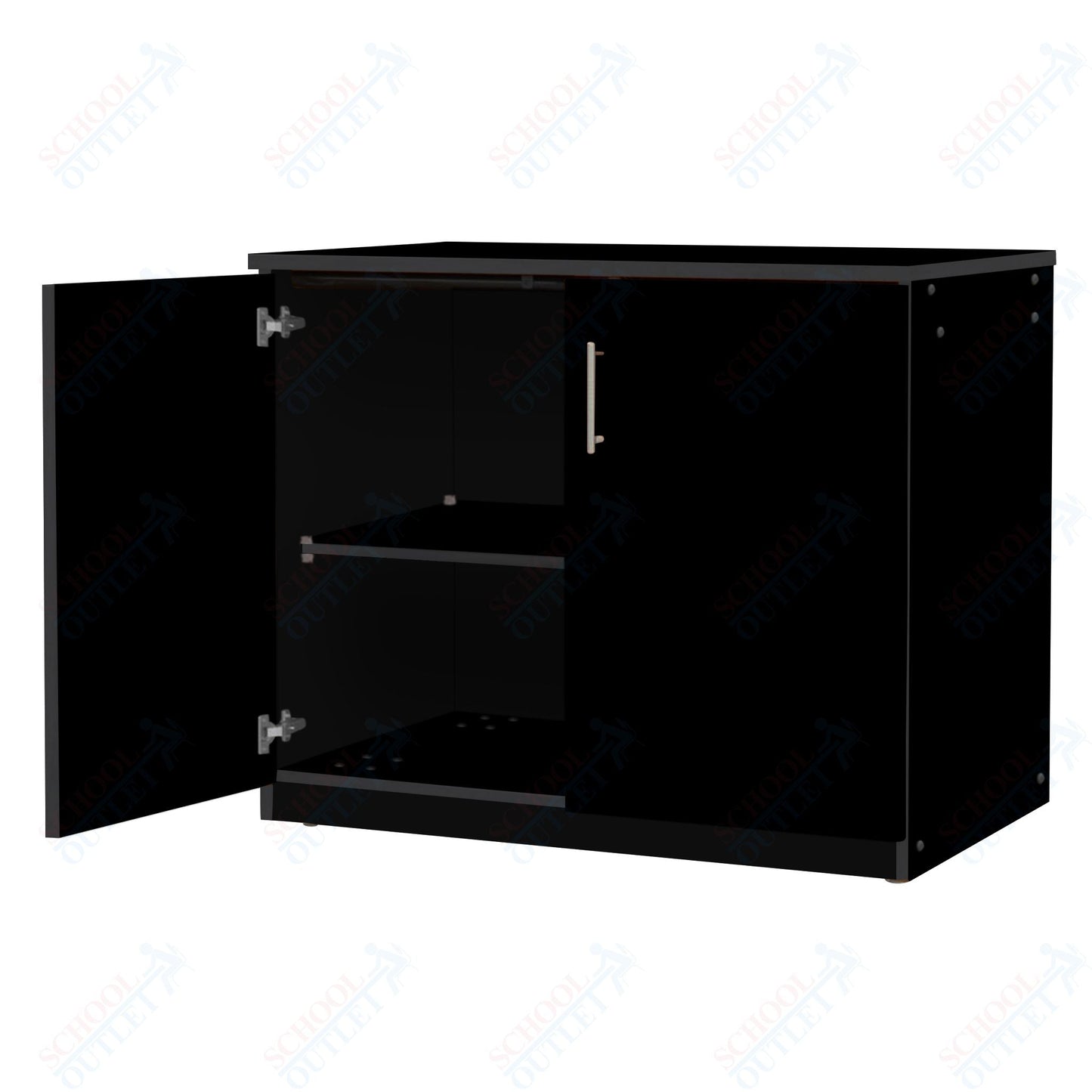 Marco Mobile Base Casegoods Cabinet with Doors 1 Adjustable Shelf - 30"H x 36"W (3301 - 36303) - SchoolOutlet