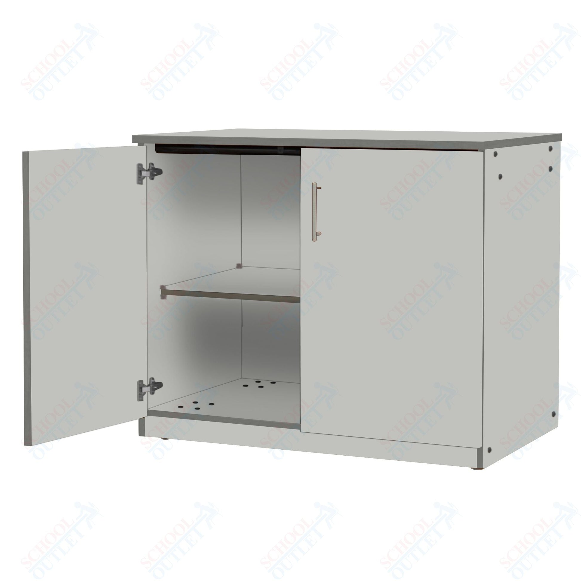 Marco Mobile Base Casegoods Cabinet with Doors 1 Adjustable Shelf - 30"H x 36"W (3301 - 36303) - SchoolOutlet