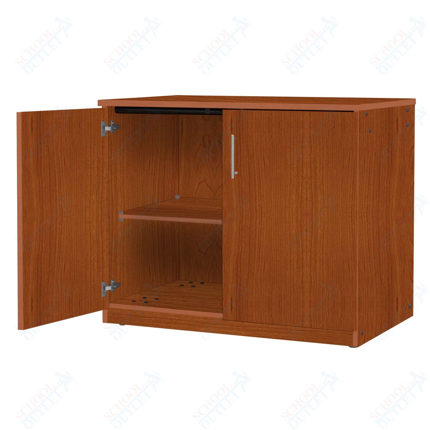 Marco Mobile Base Casegoods Cabinet with Doors 1 Adjustable Shelf - 30"H x 36"W (3301 - 36303) - SchoolOutlet