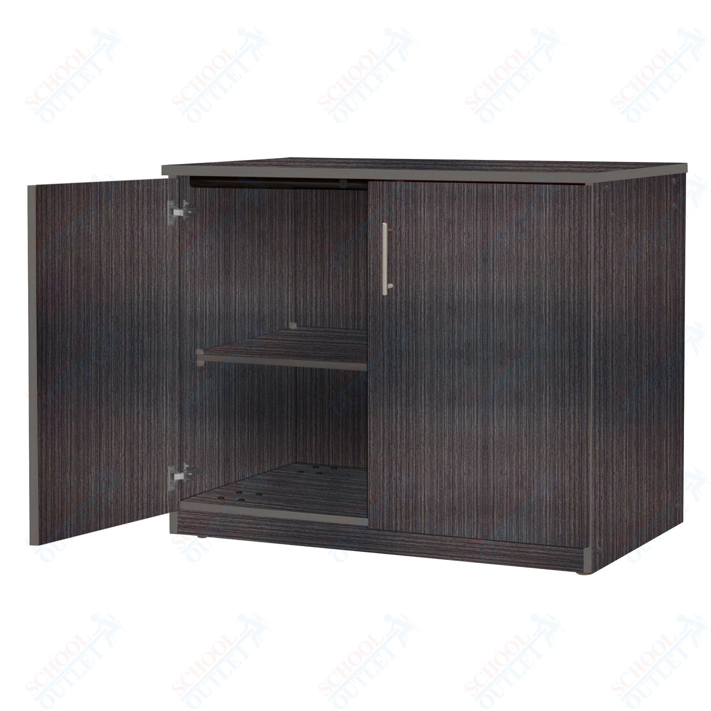 Marco Mobile Base Casegoods Cabinet with Doors 1 Adjustable Shelf - 30"H x 36"W (3301 - 36303) - SchoolOutlet
