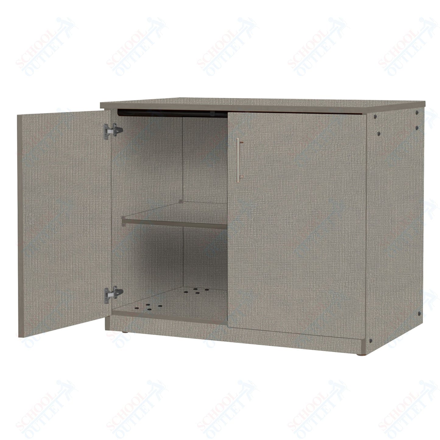 Marco Mobile Base Casegoods Cabinet with Doors 1 Adjustable Shelf - 30"H x 36"W (3301 - 36303) - SchoolOutlet