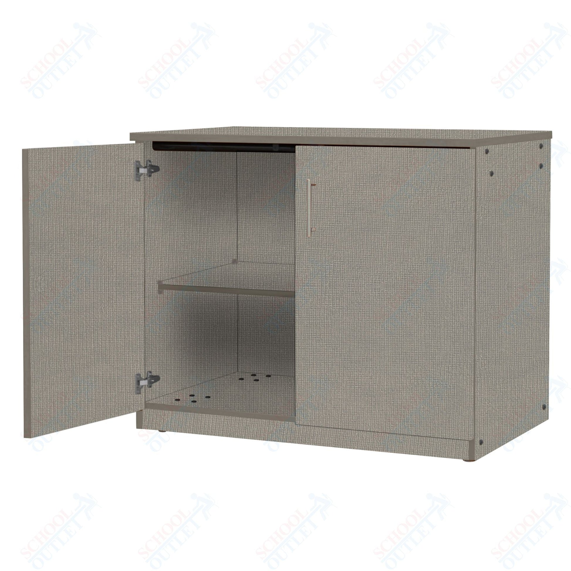 Marco Mobile Base Casegoods Cabinet with Doors 1 Adjustable Shelf - 30"H x 36"W (3301 - 36303) - SchoolOutlet