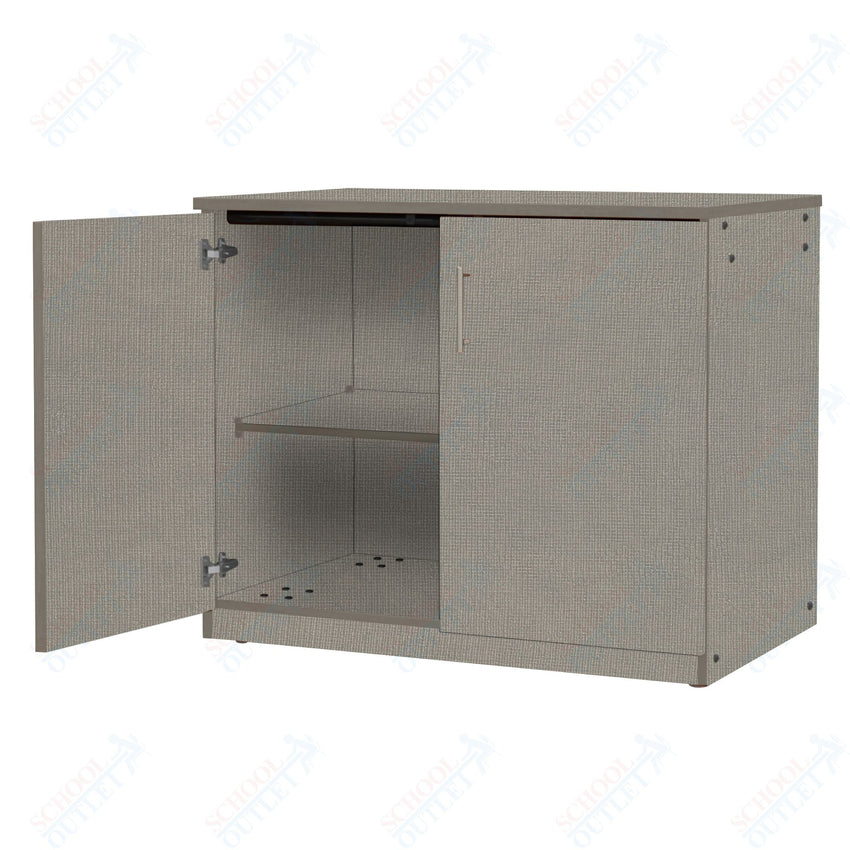 Marco Mobile Base Casegoods Cabinet with Doors 1 Adjustable Shelf - 30"H x 36"W (3301 - 36303) - SchoolOutlet