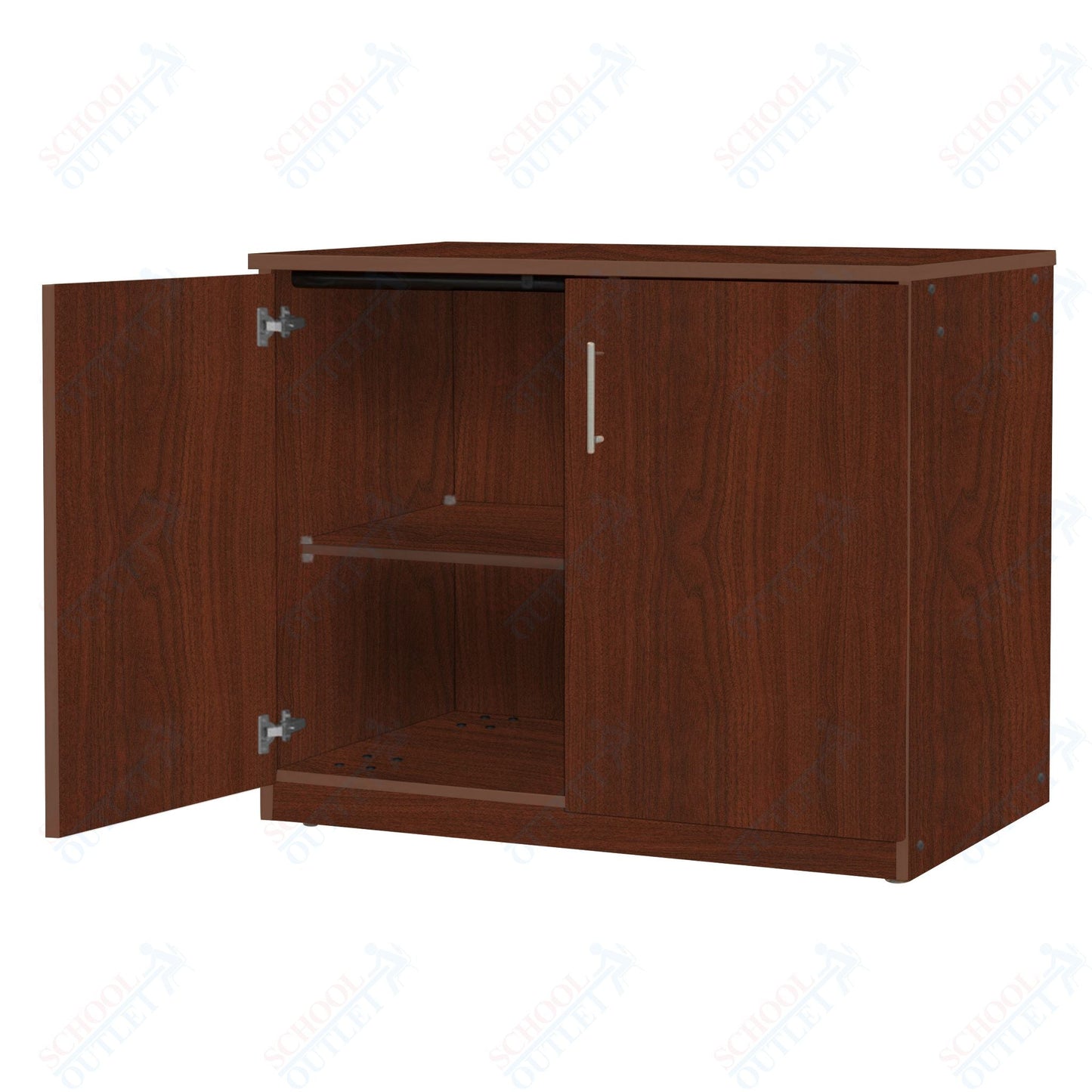 Marco Mobile Base Casegoods Cabinet with Doors 1 Adjustable Shelf - 30"H x 36"W (3301 - 36303) - SchoolOutlet