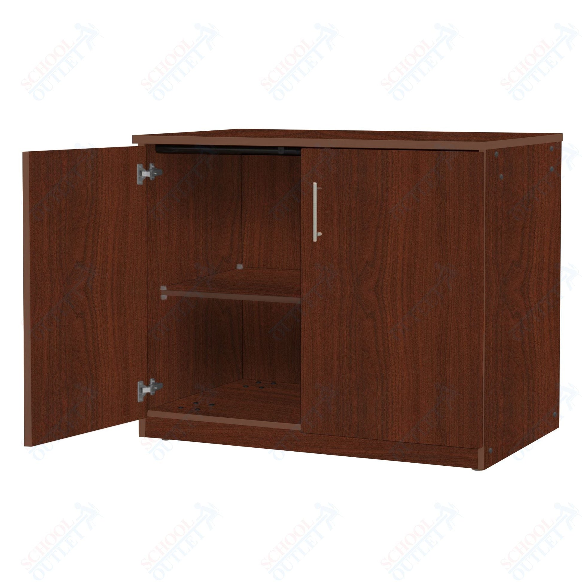 Marco Mobile Base Casegoods Cabinet with Doors 1 Adjustable Shelf - 30"H x 36"W (3301 - 36303) - SchoolOutlet