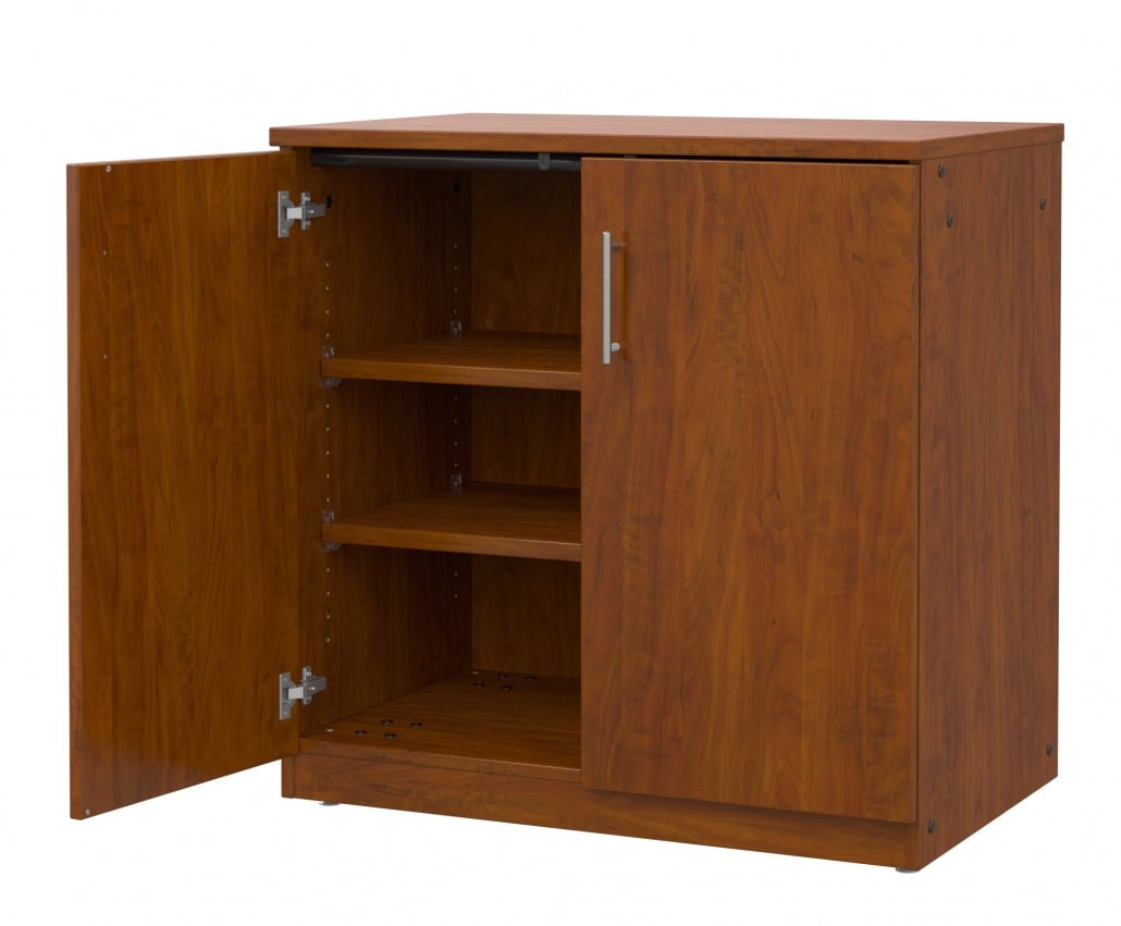 Marco Mobile Base Casegoods Cabinet with Doors 2 Adjustable Shelves - 36"H x 36"W (3301 - 36363) - SchoolOutlet