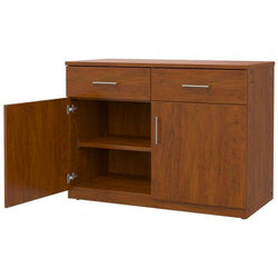 Marco Mobile Base Casegoods Cabinet with 2 Drawer, 2 Doors and 2 Adjustable Shelves- 36"H x 48"W (3302-48363)