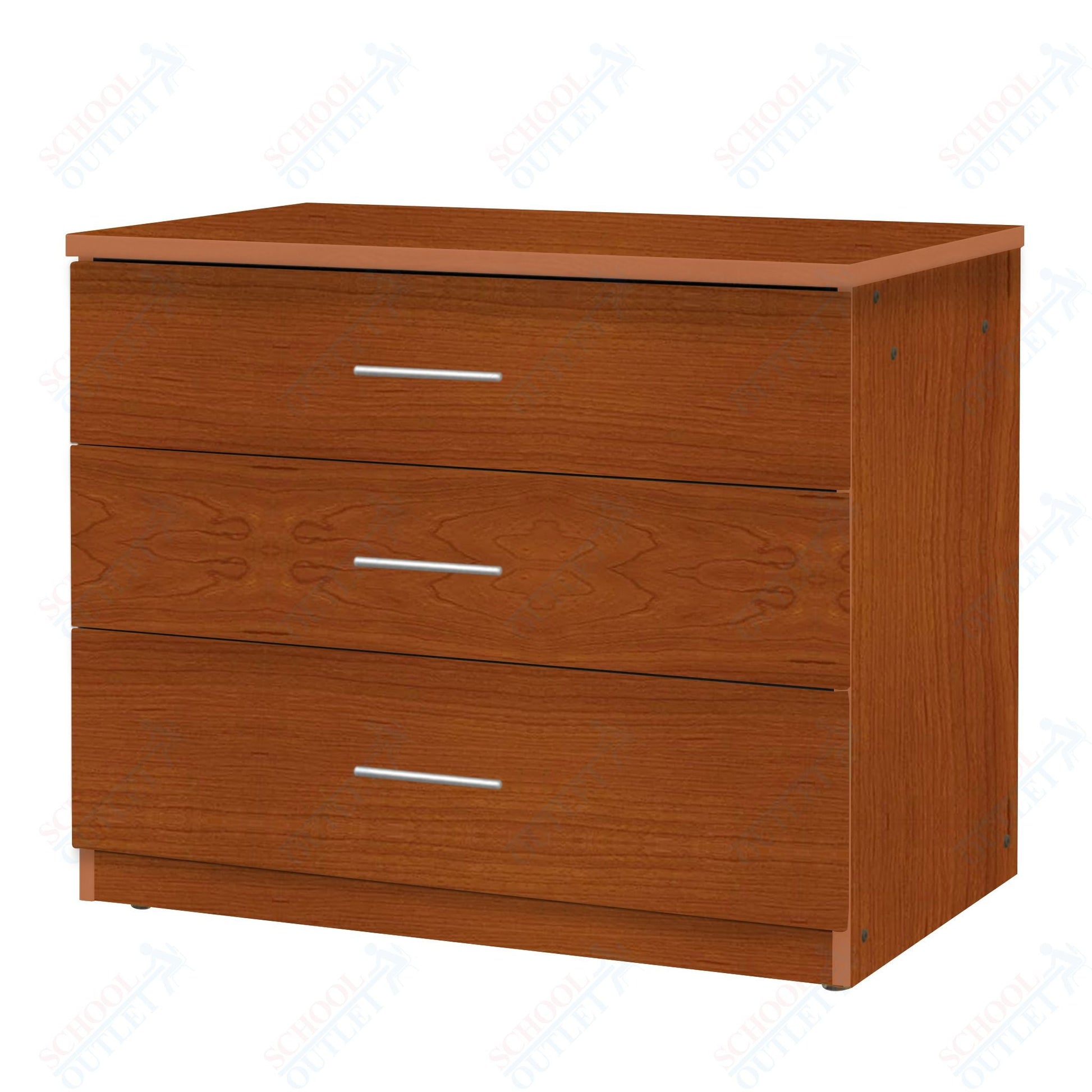 Marco Mobile Base Casegoods Cabinet with 3 Drawers - 30"H x 36"W (3303 - 36303) - SchoolOutlet