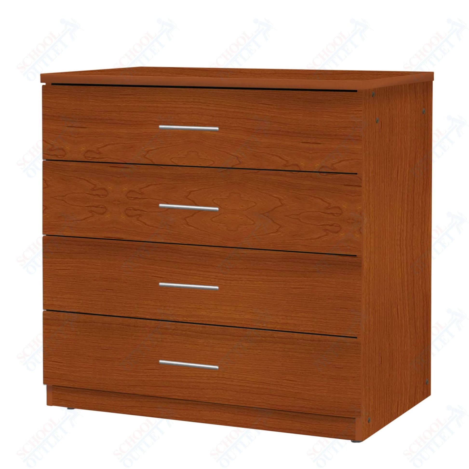 Marco Mobile Base Casegoods Cabinet with 4 Drawers - 36"H x 36"W (3303 - 36363) - SchoolOutlet