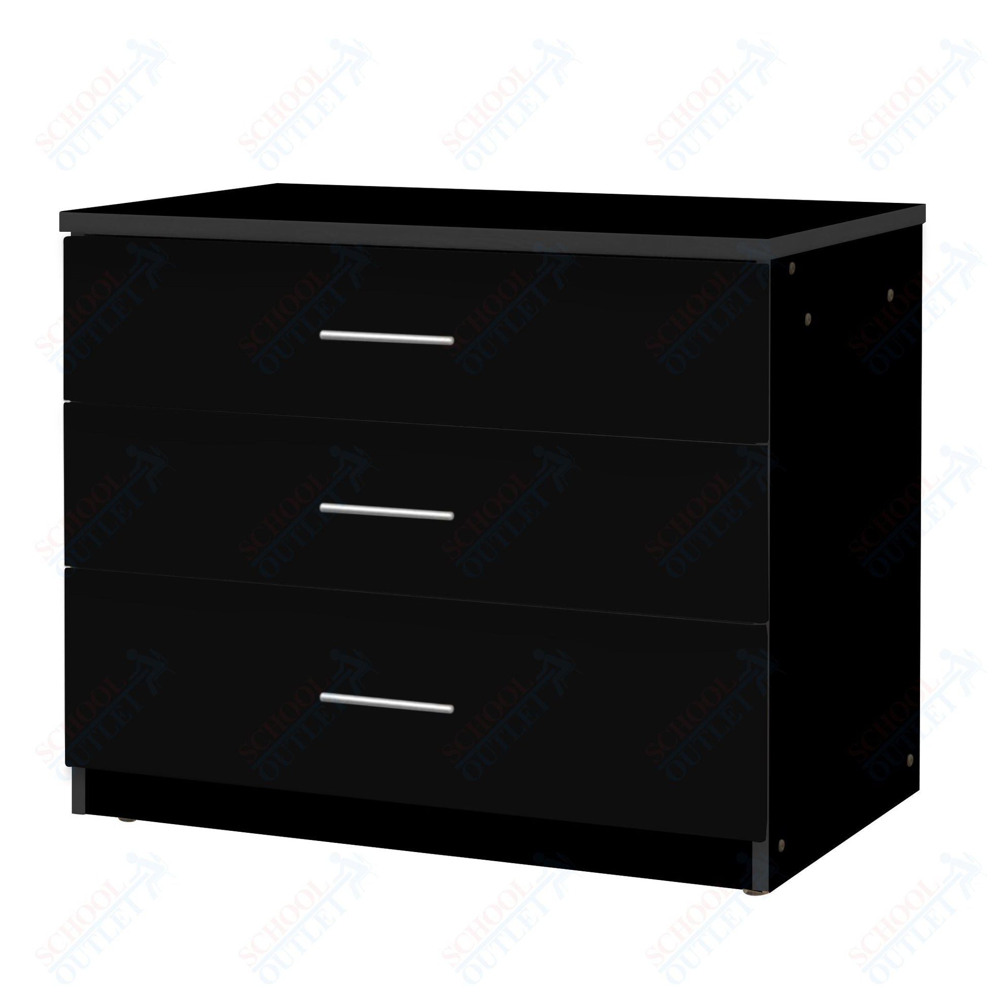 Marco Mobile Base Casegoods Cabinet with 3 Drawers - 30"H x 48"W (3303 - 48303) - SchoolOutlet