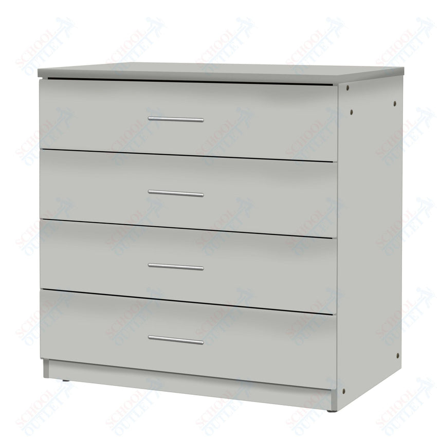 Marco Mobile Base Casegoods Cabinet with 4 Drawers - 36"H x 48"W (3303 - 48363) - SchoolOutlet